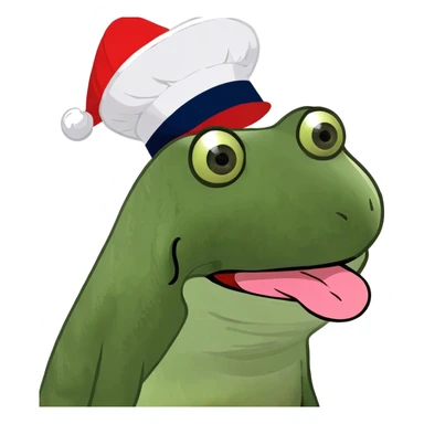 Sticking tongue out sticker