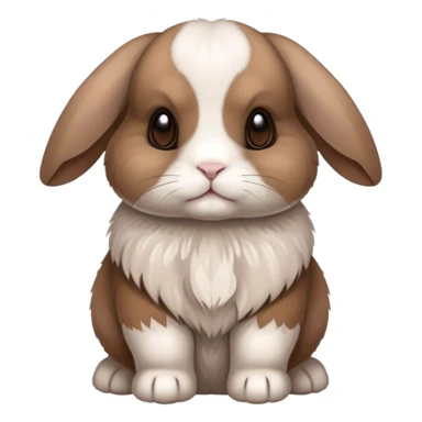 Holland lop bunny sticker