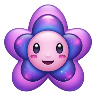 Pokemon legendary purple and pink cosmog sticker