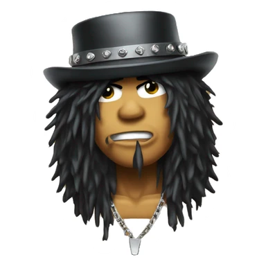slash from guns n roses sticker