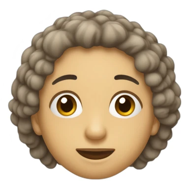 Careca monocelha sticker