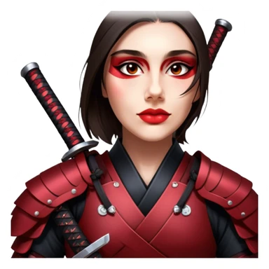 Fierce Samurai sticker