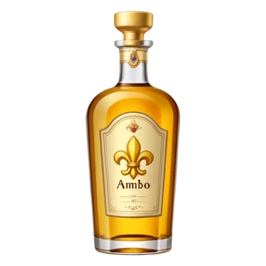 Envasado de botella de licor sticker