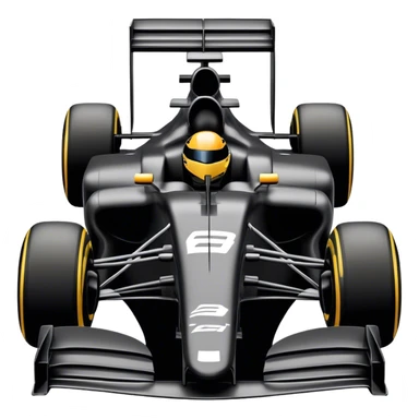 Formual one similar car, black color sticker