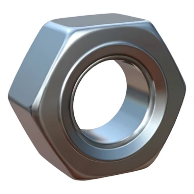 1 hex nut sticker