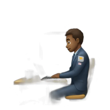 working-in-the-train sticker