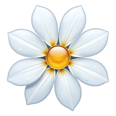 snow flower sticker