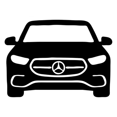 Mercedes-Benz E-Class W214 sticker