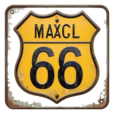 Highway 69 sign sticker