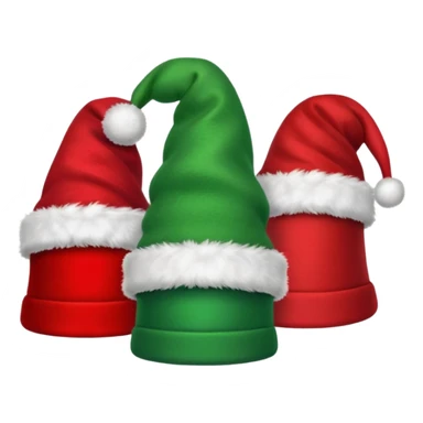 christmas hats sticker