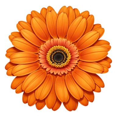 Hi, can you please create orange gerbera sticker
