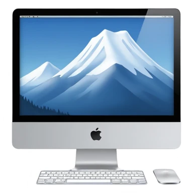 雜亂的工程師桌面，M4 imac，背景透明 sticker