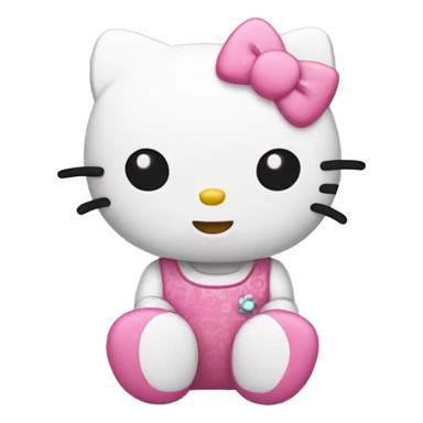 Милая hello kitty sticker