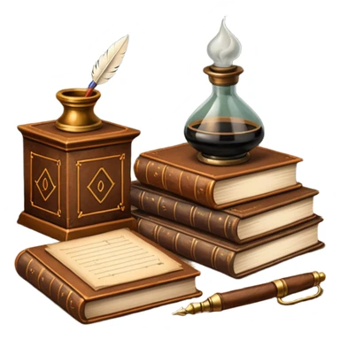 Vintage academia  sticker