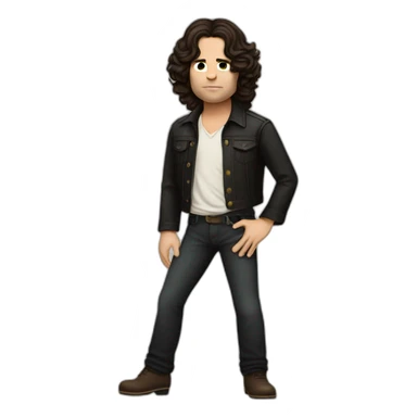 jim morrison sticker