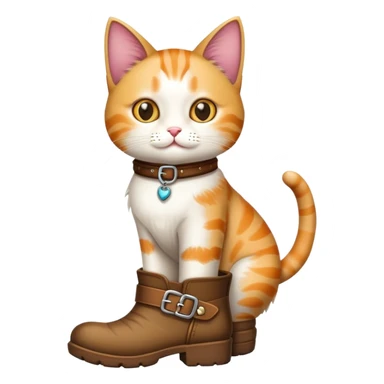 Gato com botas sticker