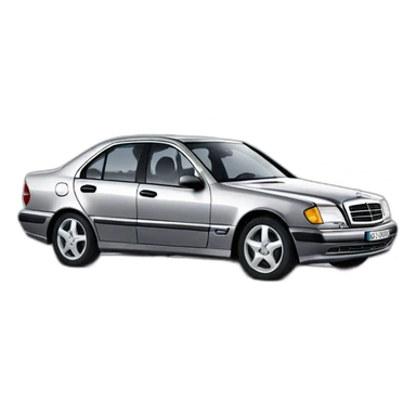 Mercedes Benz C220 1996 sticker
