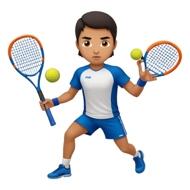 padel player latino sticker