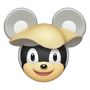 mickey mouse style manga sticker