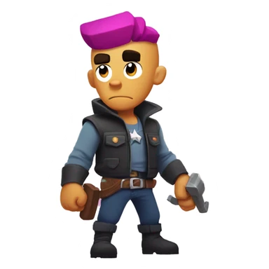 Brawl stars spike sticker