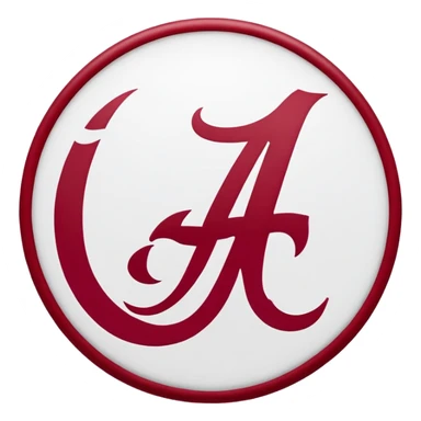 University of Alabama Logo sticker