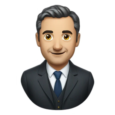 Gérald darmanin sticker