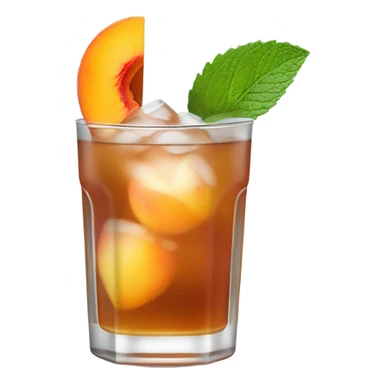 peach tea sticker