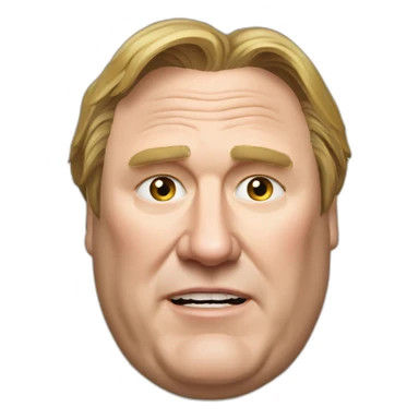 depardieu north korea sticker