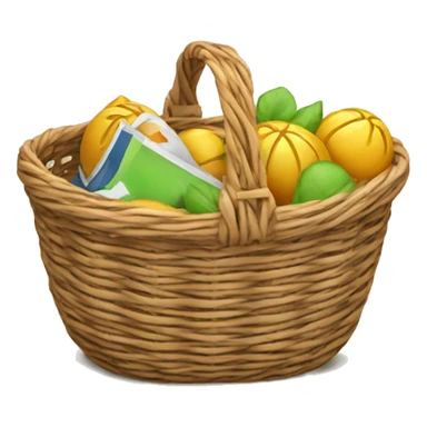 lost and found basket sticker