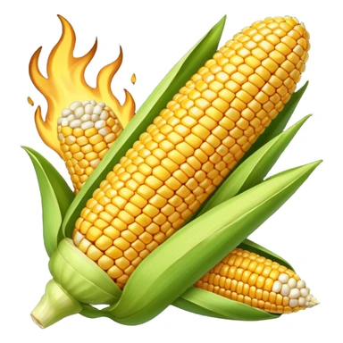 grilled corn sticker