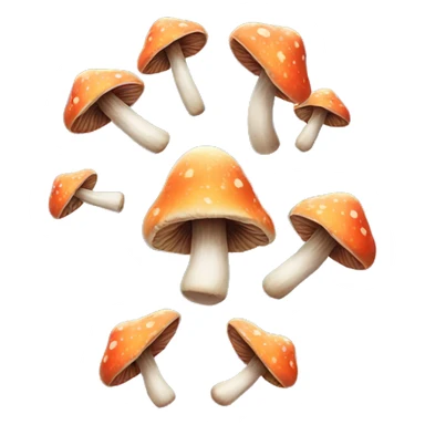Trippy Mushrooms  sticker