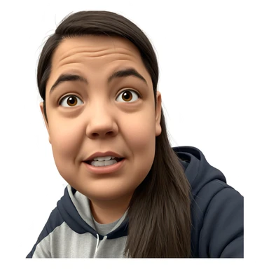 boy in box looking at you sticker