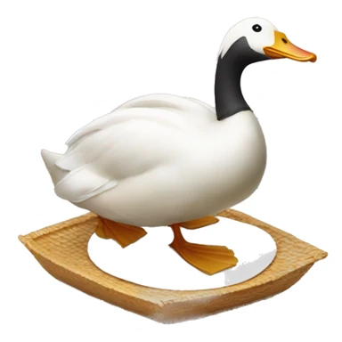 peking duck without head sticker