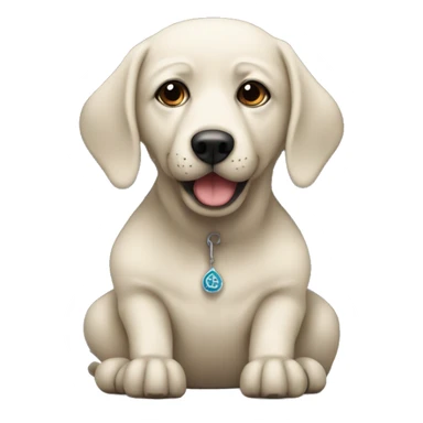 namaz kılan köpek sticker