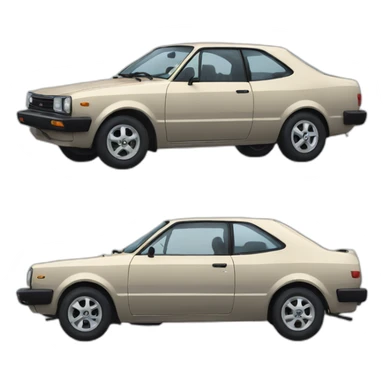 Toyota corolla 124 sticker