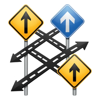 directions sticker
