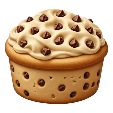 one filled DATE like mjool with like cookie dough topping  sticker