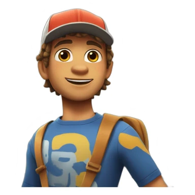 subway surfers jake sticker