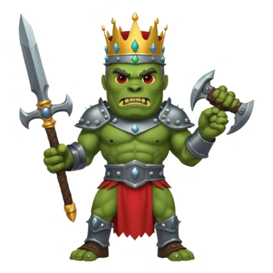 Ork King  sticker
