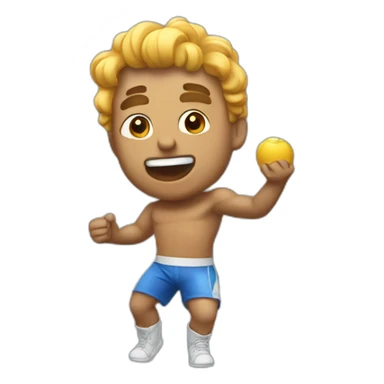 Rashord doing « mental » celebration  sticker