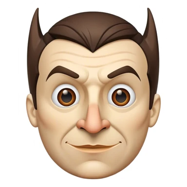 Batman with Pinocchio nose sticker