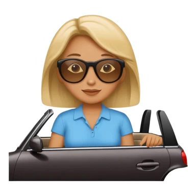 Stikers of mom which is a bit old and is relax and I will put her in a car sticker