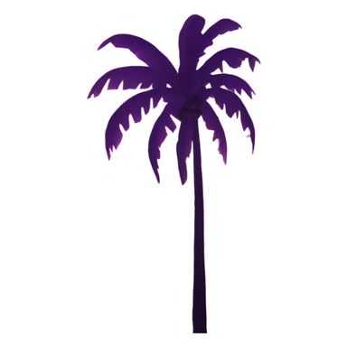 purple sunset sticker