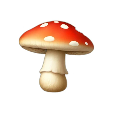 Toadstool sticker