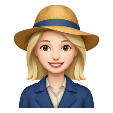 Urban French woman  sticker