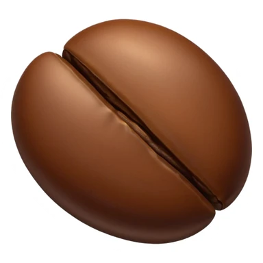 single coffee bean sticker