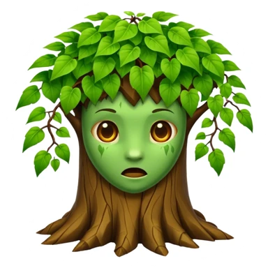 creeper tree sticker