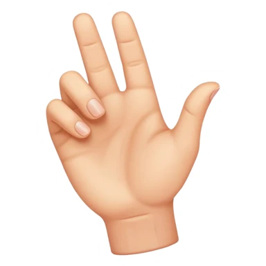 make me a L shaped hand sticker