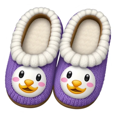 cozy slippers sticker