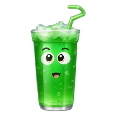 Green Soda sticker